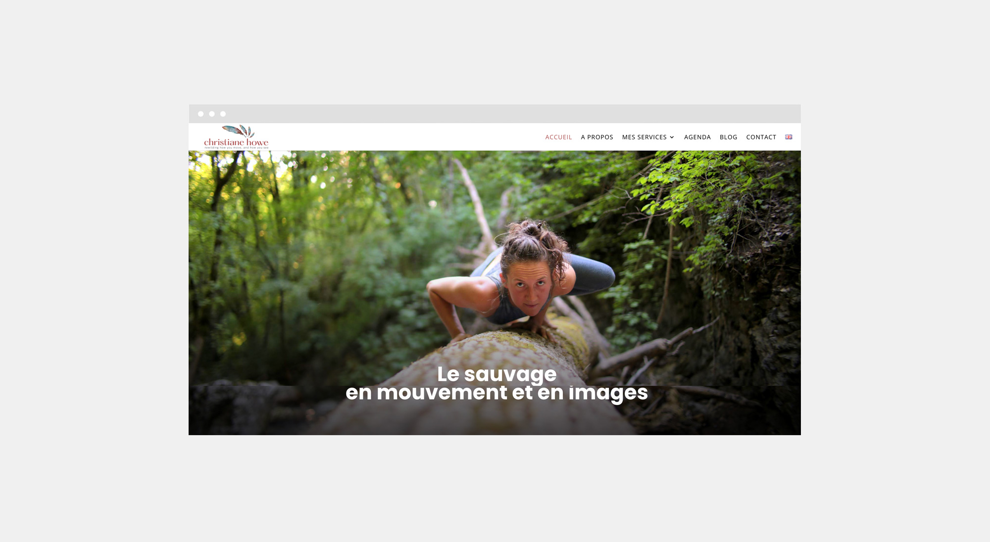 Site Web WordPress pour Christiane Howe