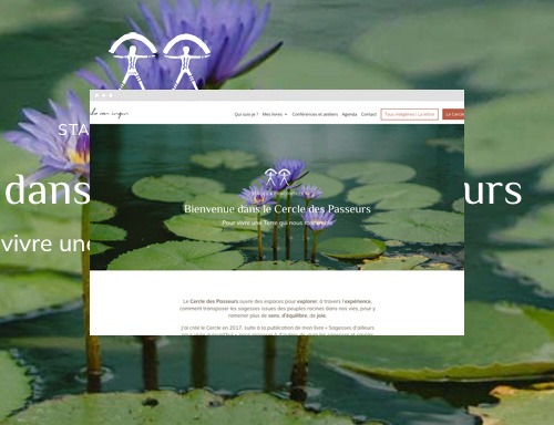 Création Site Web WordPress pour Frederika Van Ingen