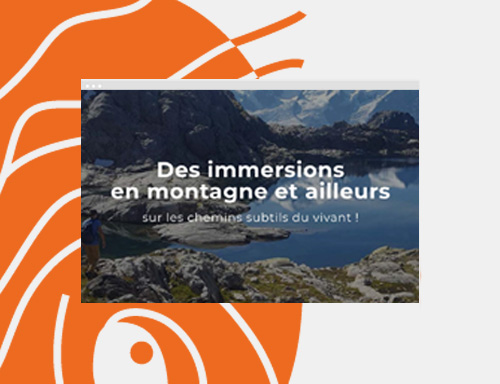 Création Site Web WordPress pour Immersion Montagne